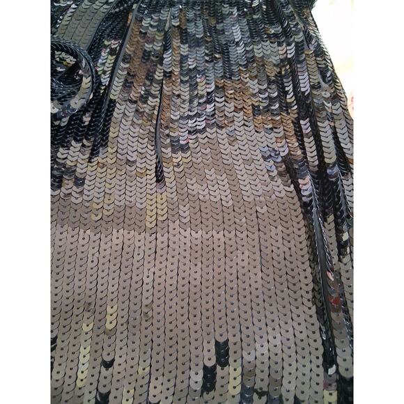 See By Chloe Black Sequin Shorts High Waisted Club Party Elegant Size 2 NWT - Picture 6 of 16